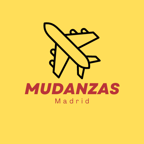 Logo de una mudanza con avión