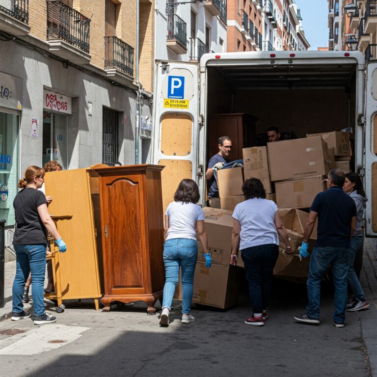 permisos de estacionamiento para mudanza