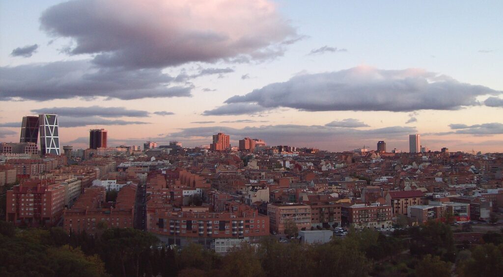 Edificios en Tetuán.