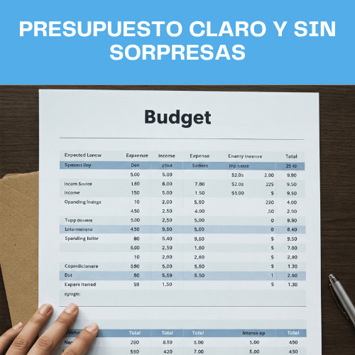 Ilustración de presupuestos