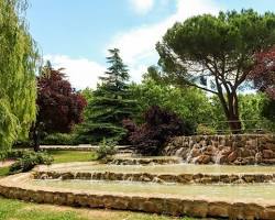 mirador del parque del barrio de moratalaz